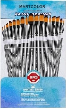 Pinceles Martcolor 16 unidades