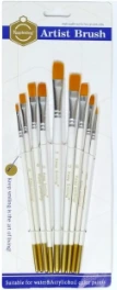 Juego de pinceles planos Artist Brush 12 piezas
