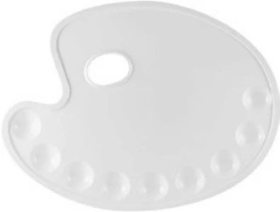 Paleta plastica ovalada 9 orificio