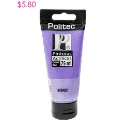 Pintura acrílica Politec Morado 75 ml.