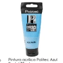Pintura acrílica Politec Azul Pastel 75 ml.