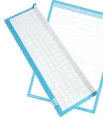 Papelógrafo de cuadro & 4 líneas